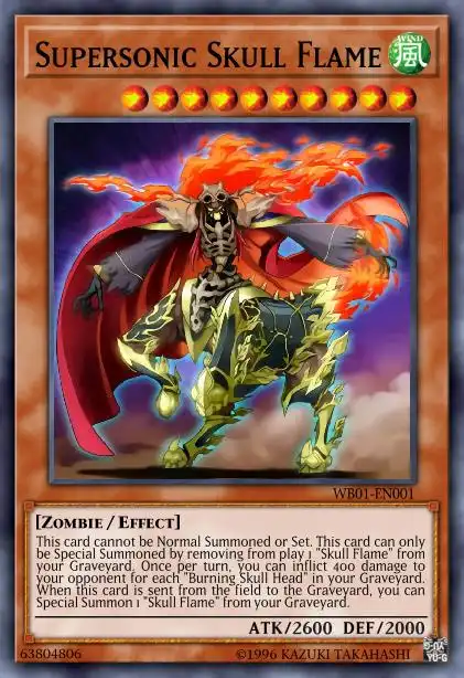 Edison Rulings for Supersonic Skull Flame